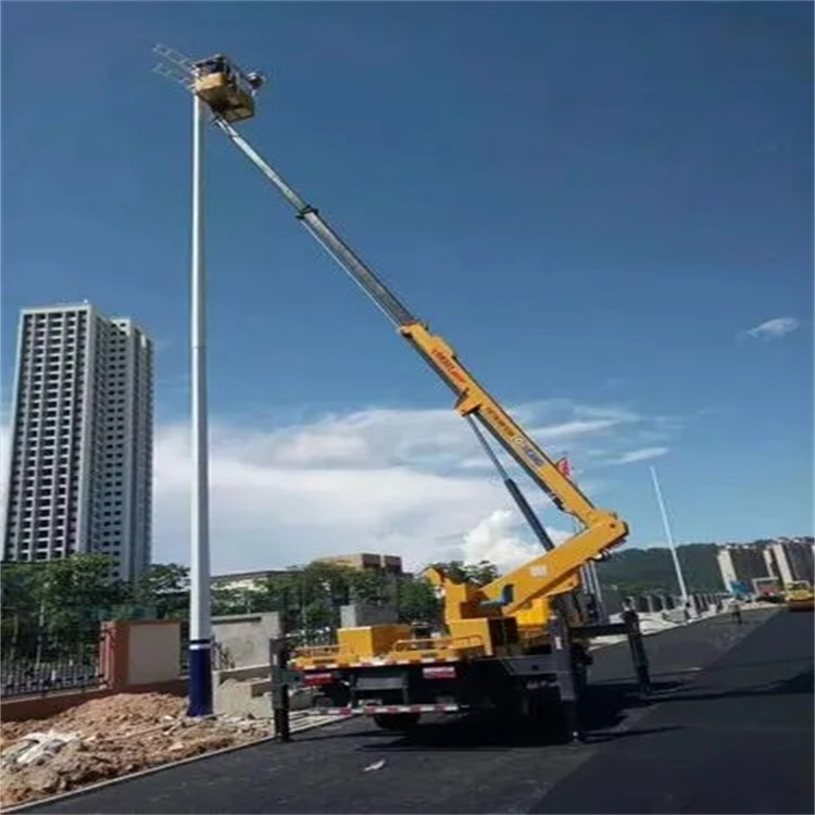 池州贵池维修路灯的曲臂升降车出租