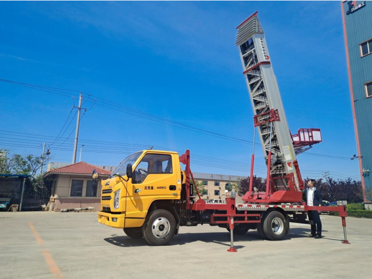 池州贵池常年租赁32米云梯车